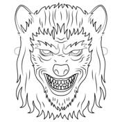 Werewolf coloring pages free coloring pages