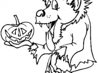 Best werewolves coloring pages for kids