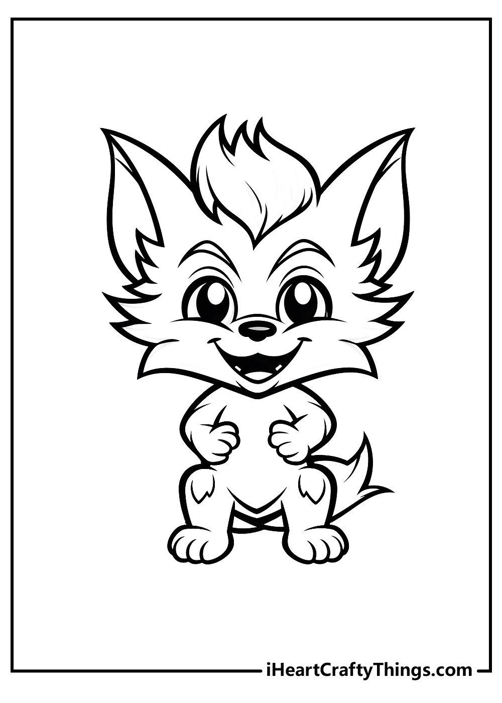 Werewolf coloring pages free printables