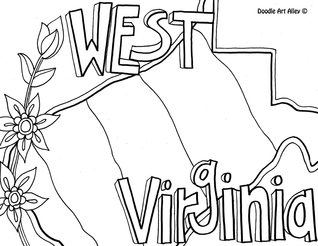 United states coloring pages