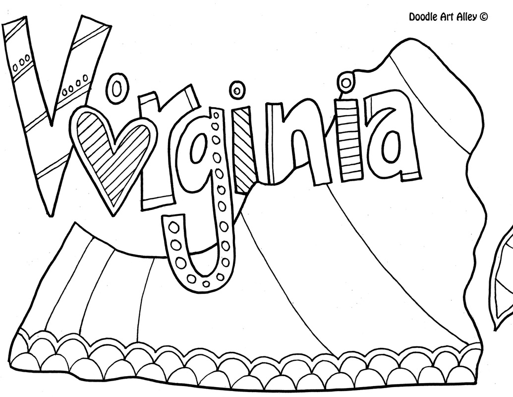 United states coloring pages