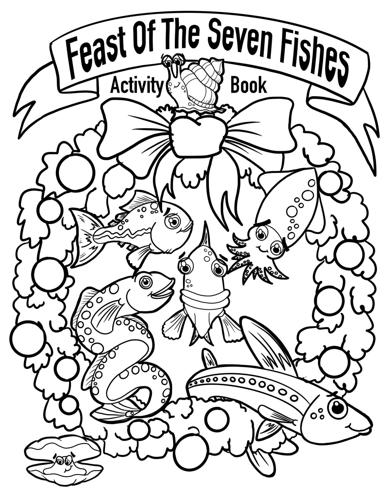 Winter coloring book highlights feast of the seven fishes traditions local news