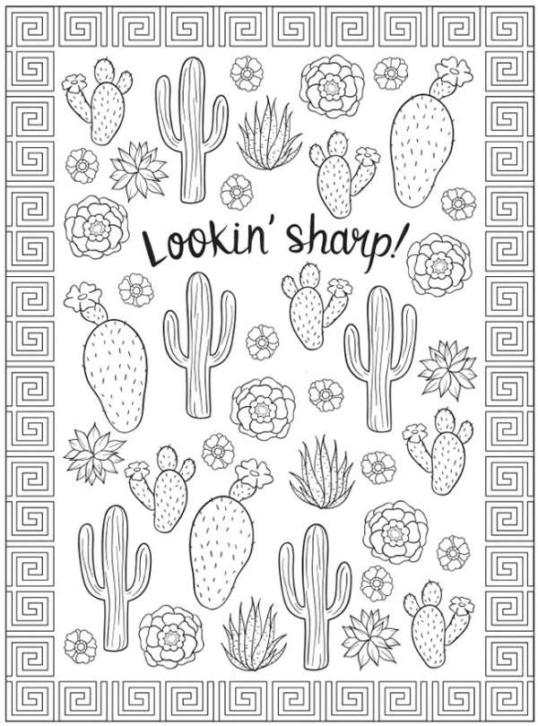 South west coloring pages â