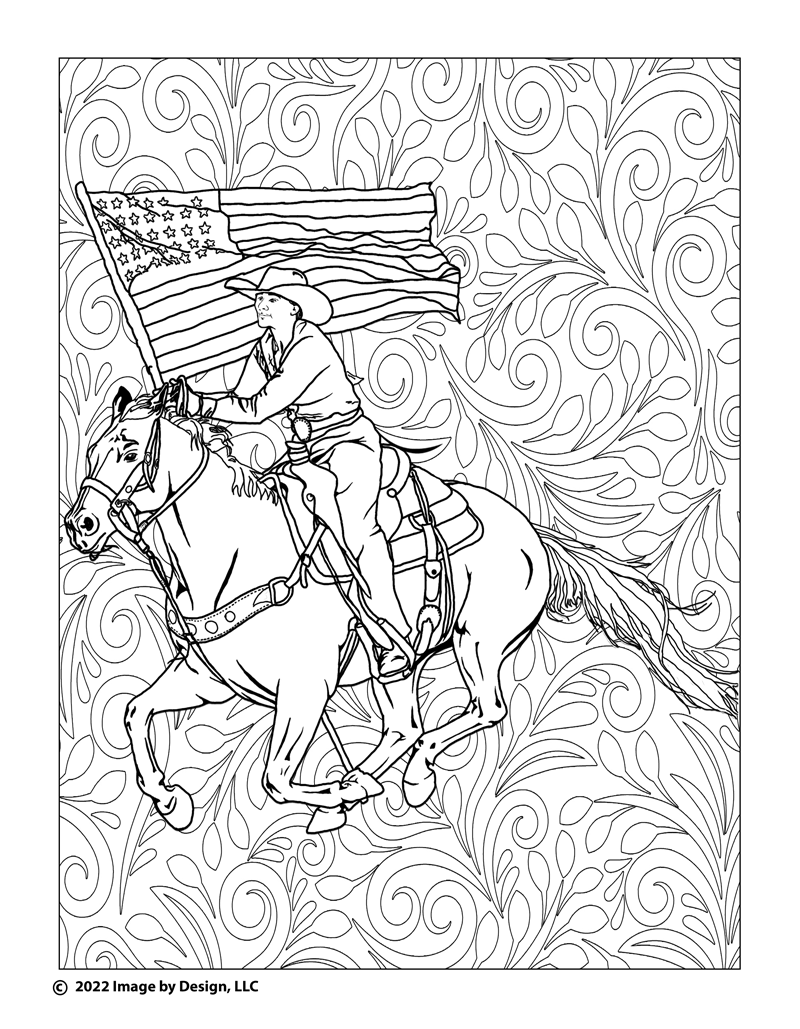 If wishes were horses coloring book â tracy mattox authorartist graphic designer