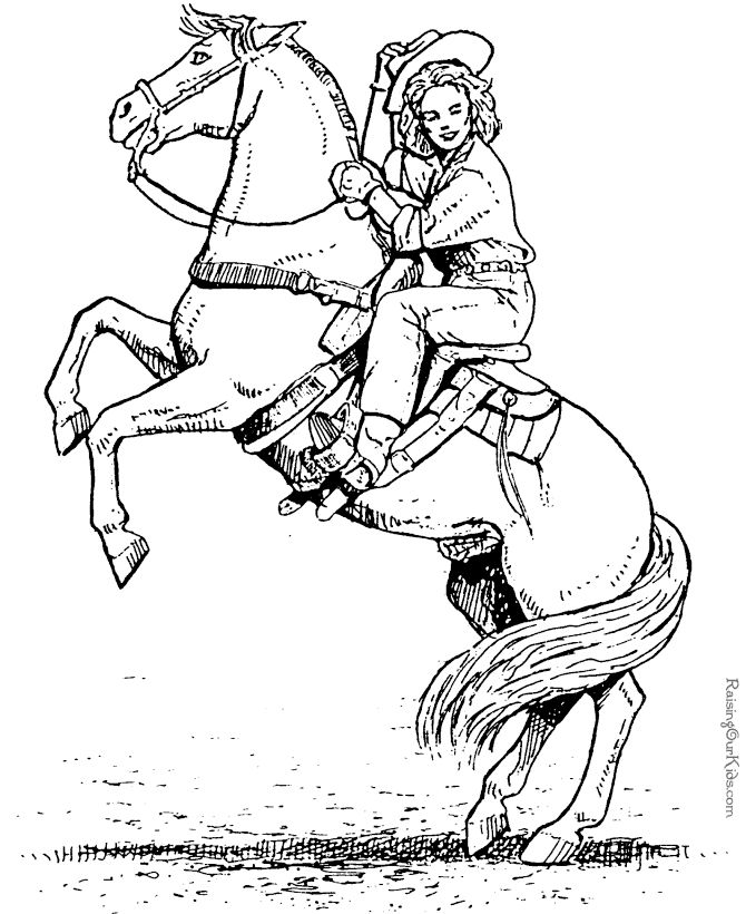 Western horse coloring sheet horse coloring pages horse coloring books horse coloring
