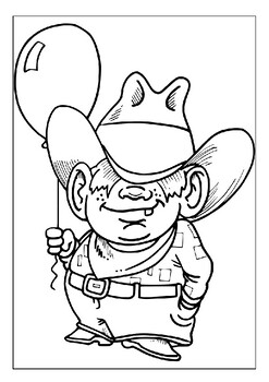 Take a journey through the wild west with our printable coloring pages for kids