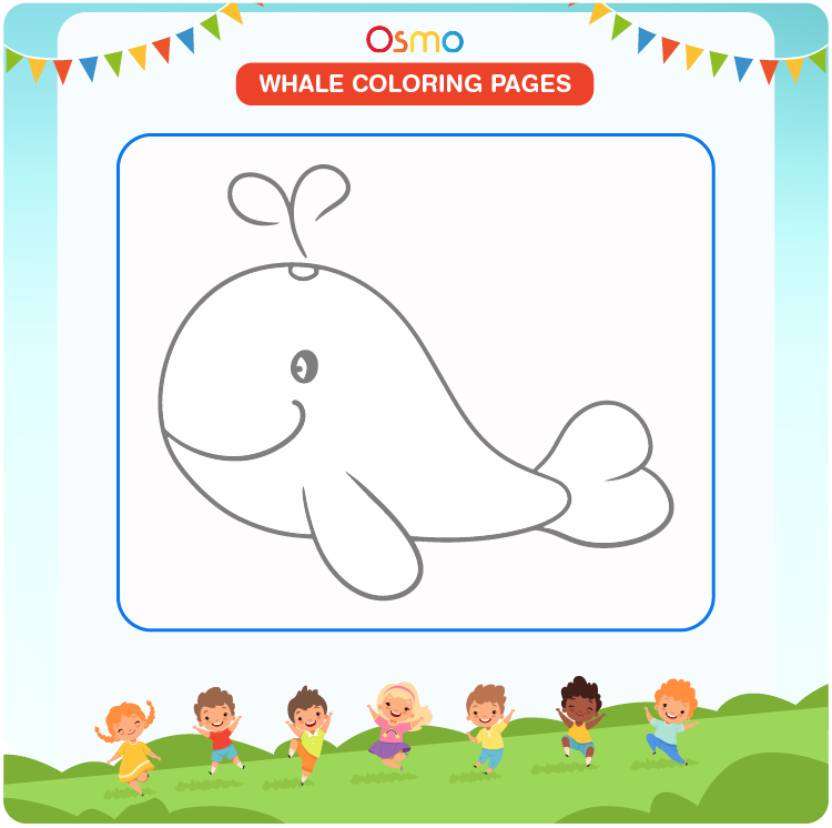 Whale coloring pages download free printables