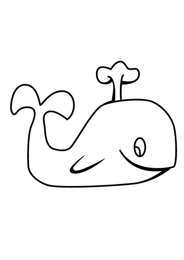 Coloring pages printable whale coloring pages for kids