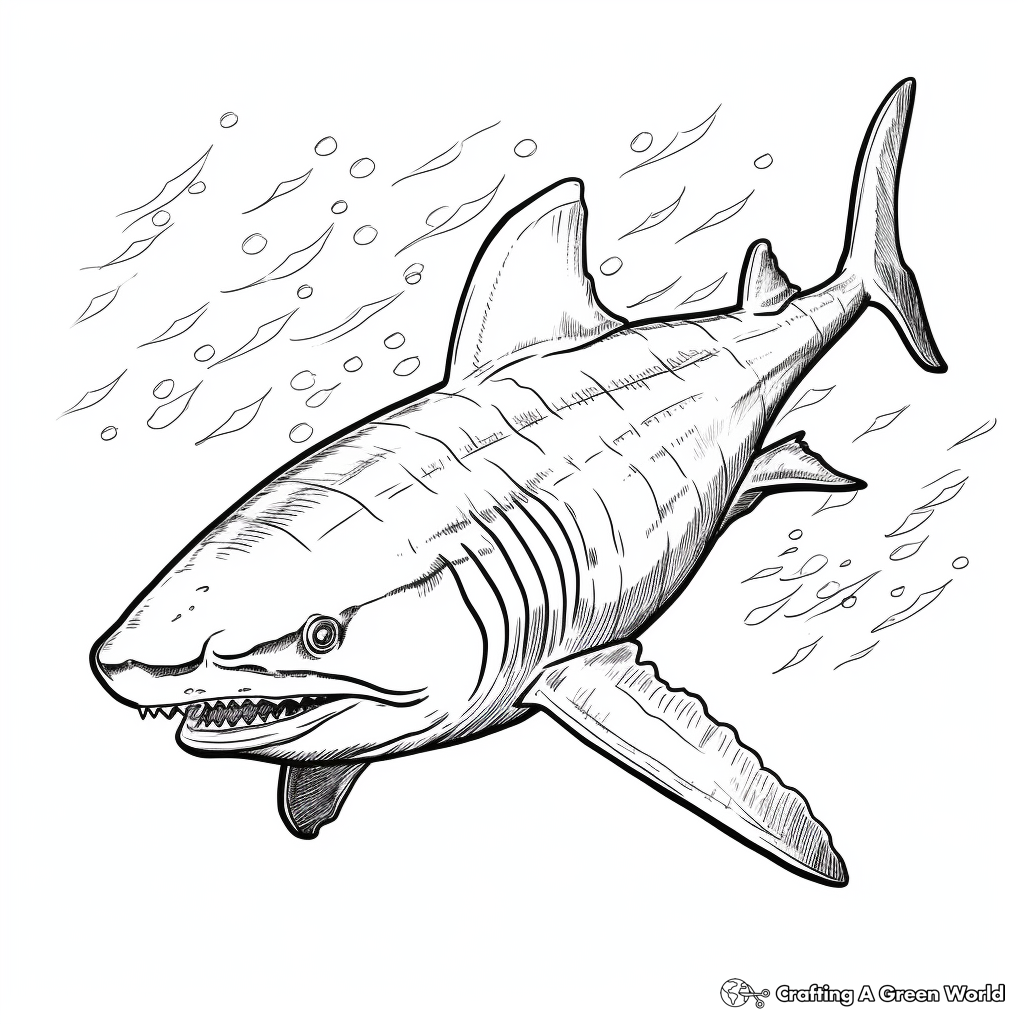 Shark coloring pages