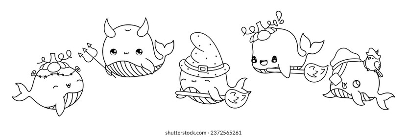 Whale coloring page images stock photos d objects vectors