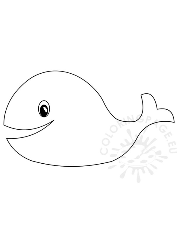 Coloring pages baby whale coloring pages