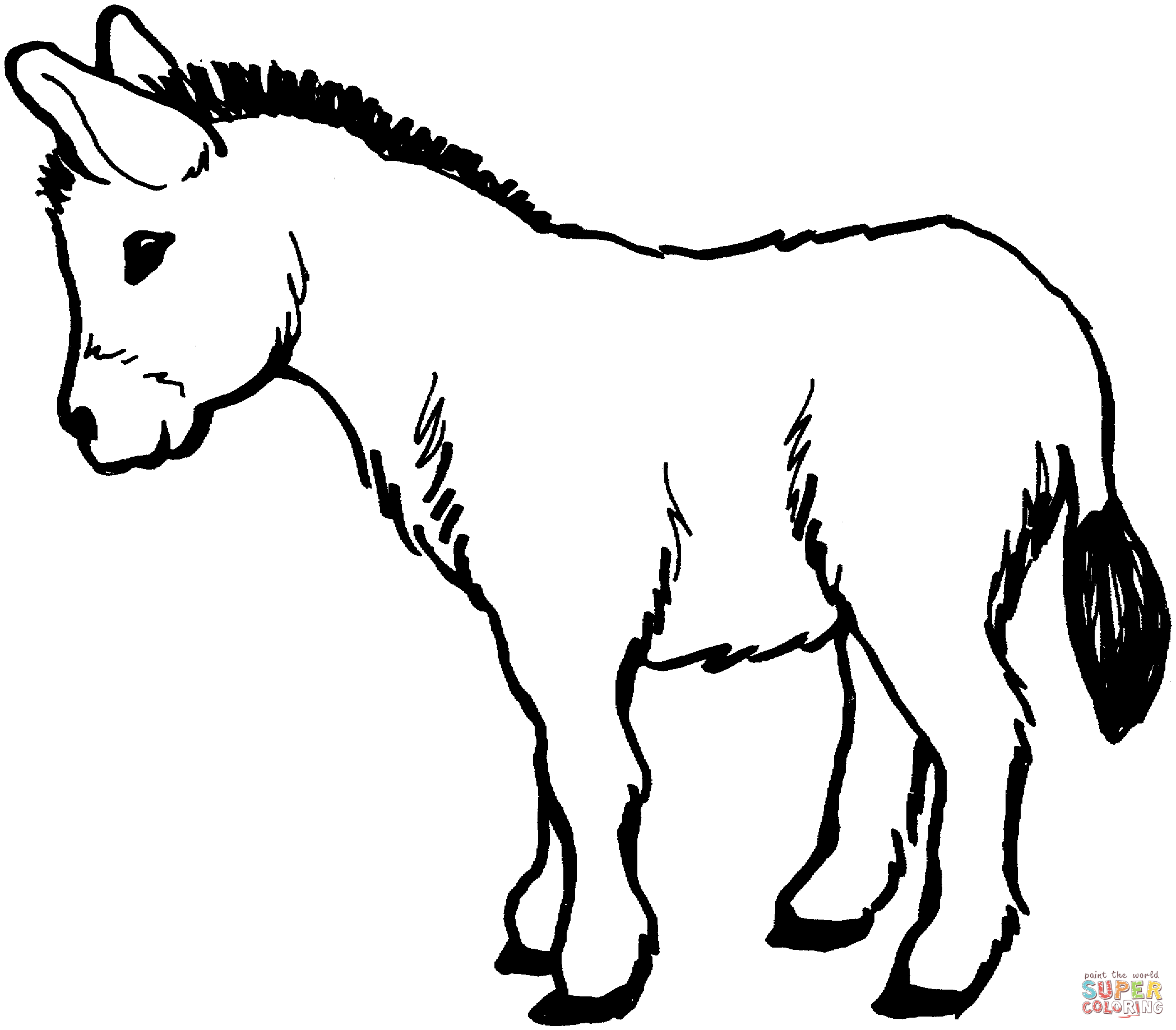 Donkeys coloring pages free coloring pages animal coloring pages farm animal coloring pages coloring pages