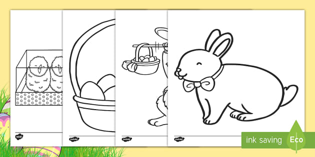 Easter loring pages usa resources teacher made