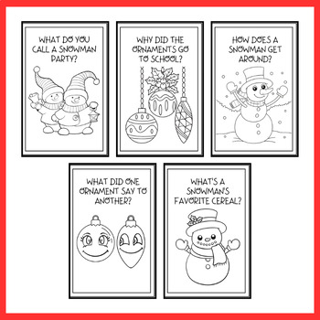 Funny printable christmas cards for kids to color low