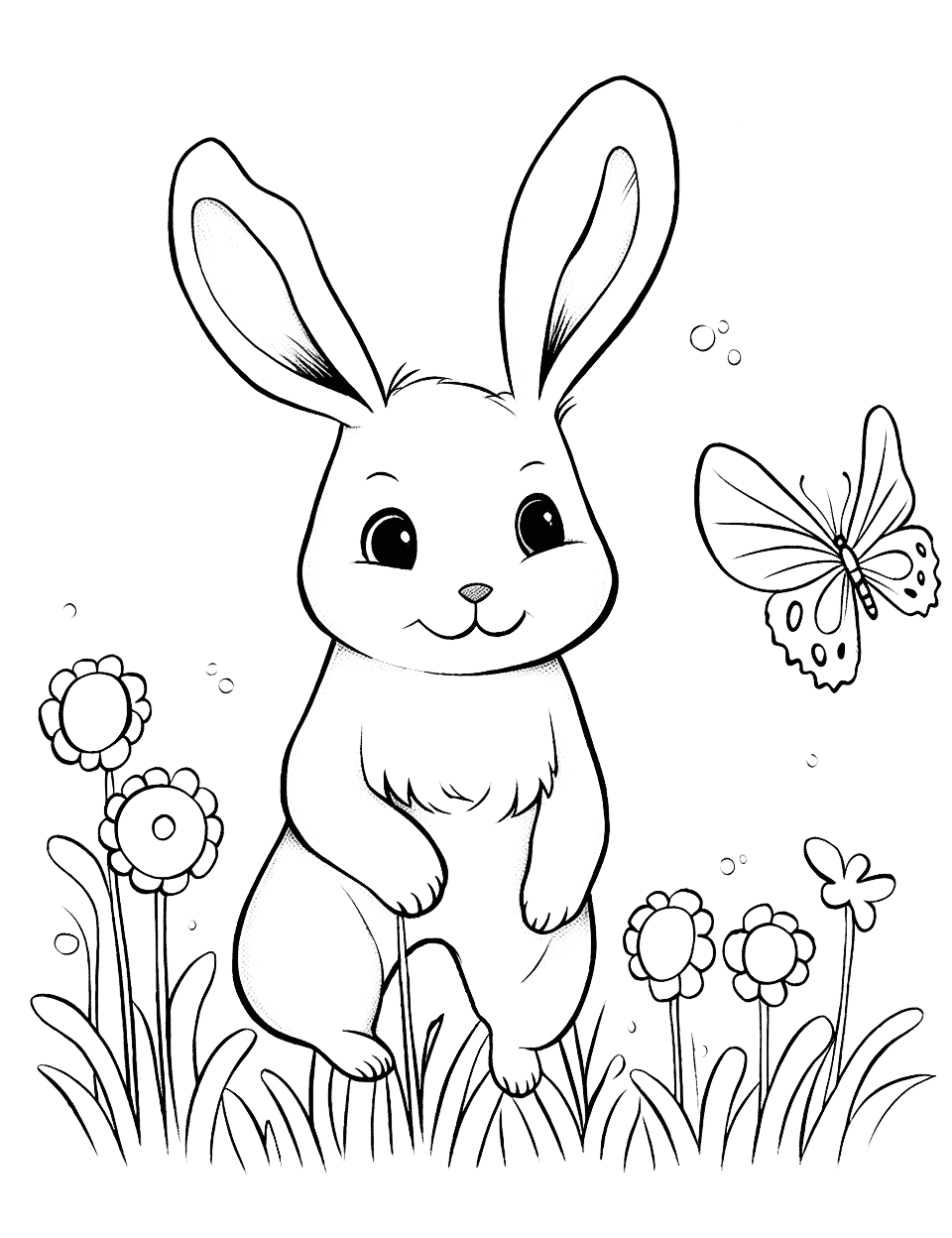 Easter coloring pages free printable sheets