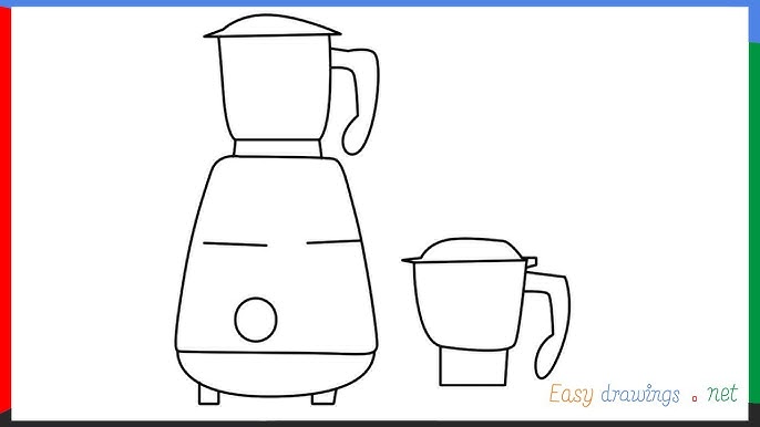 Grinder machine coloring and drawing for kids toddlers coloring and drawing video by drawing time