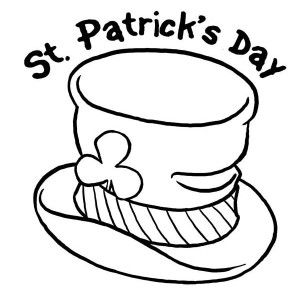 St patricks day st patricks day and leprechauns hat coloring page st patricks day and leprechauns hat coloring page coloring pages st patricks day leprechaun