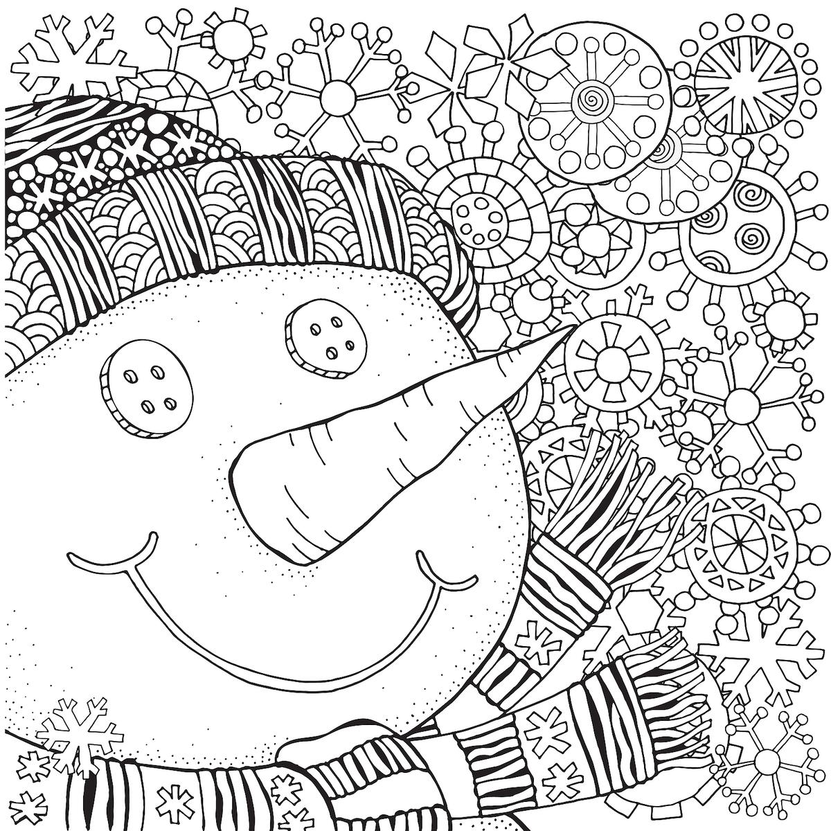 Snowman coloring pages printable coloring pages of snowmen for kids printables mom