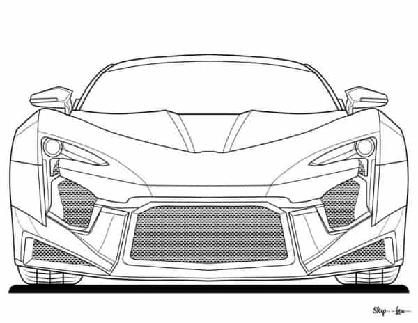 Car coloring pages skip to my lou