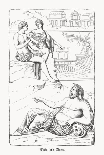 Homer iliad stock illustrations royalty