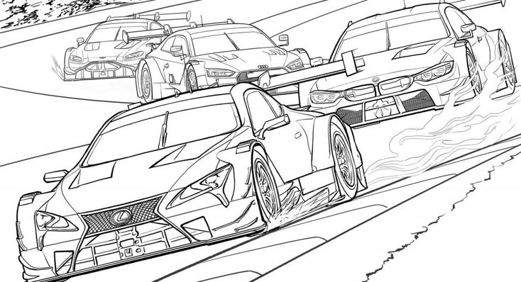 Hey kids can you stay within the lines with lexus coloring templates