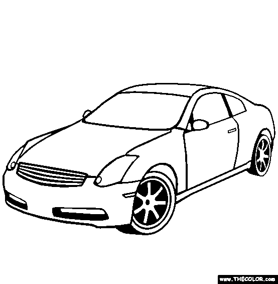 Cars online coloring pages