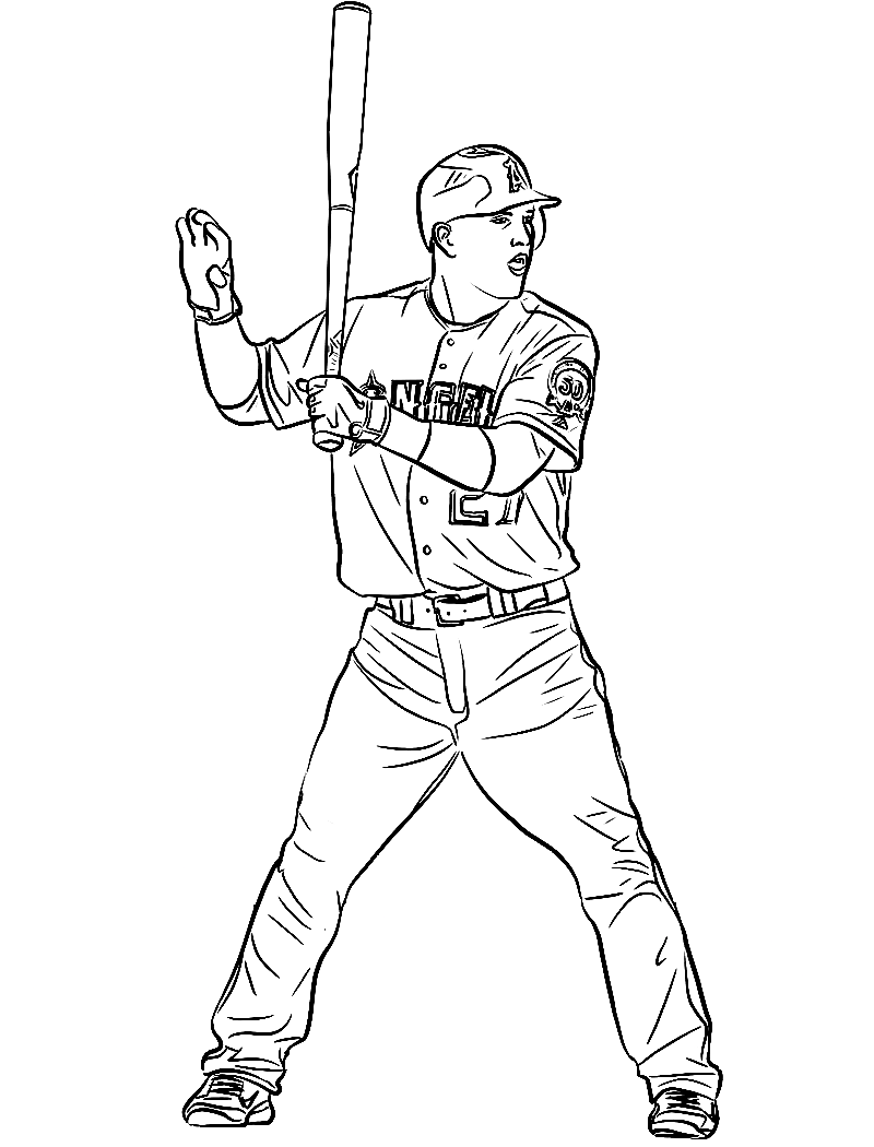 Mlb coloring pages printable for free download