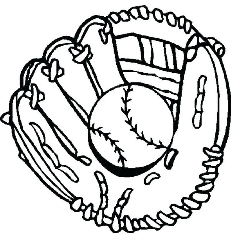 Make your kids creative with baseball coloring pages pdf