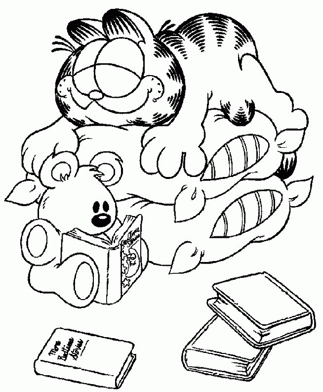 Free printable garfield coloring pages for kids cartoon coloring pages disney coloring pages cat coloring page