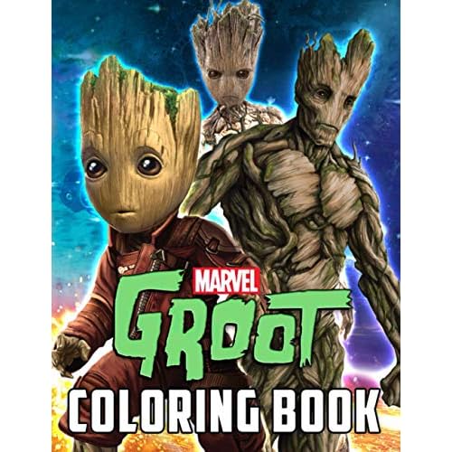 Groot coloring book a gorgeous adults coloring book turkey