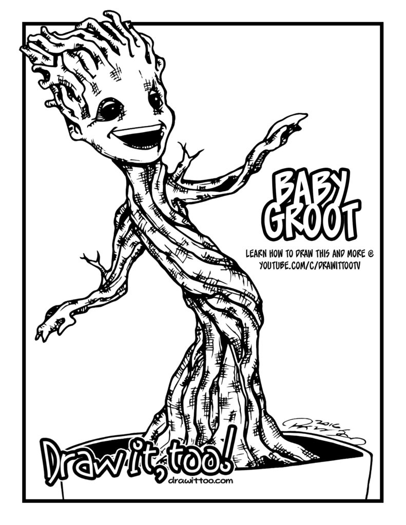 Baby groot guardians of the galaxy