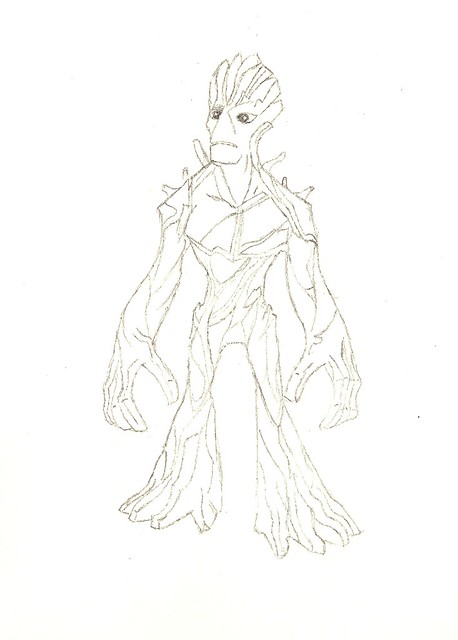 Guardians of the galaxy groot this was a really quick draâ