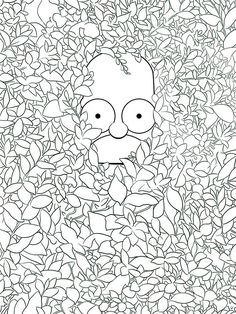 Homer simpson coloring sheet rcoloringsheet