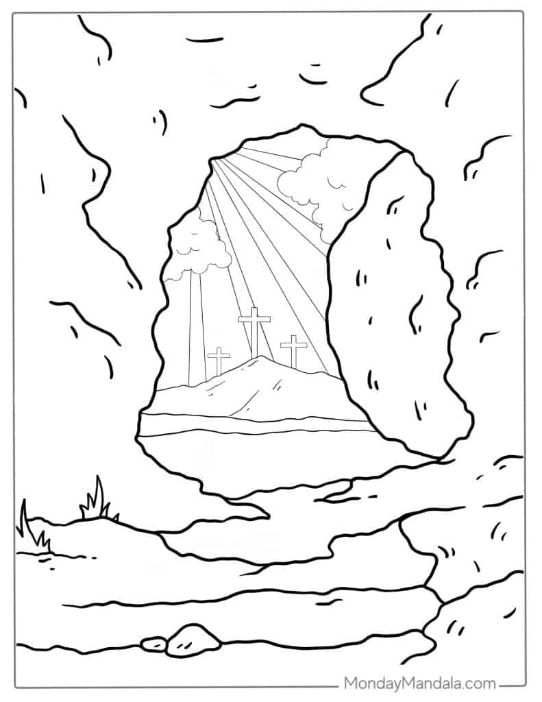 Jesus coloring pages free pdf printables