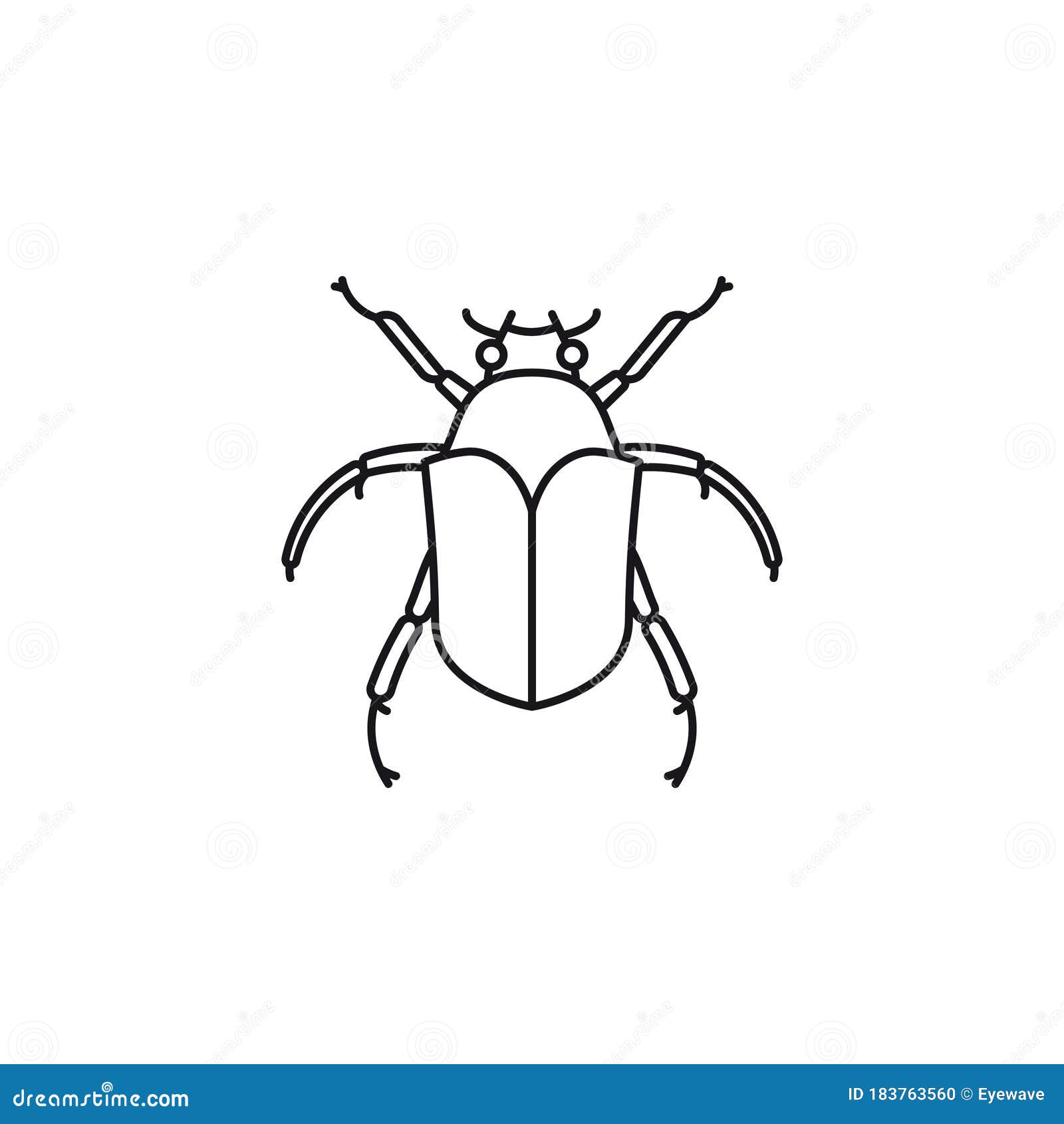 June bug stock illustrations â june bug stock illustrations vectors clipart