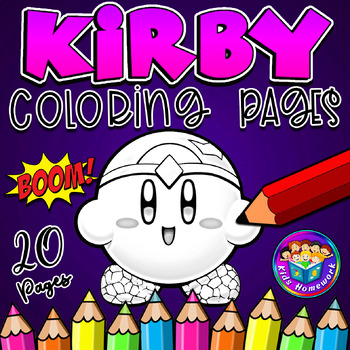 Kirby coloring pages galore i printable kirby coloring fun awaits