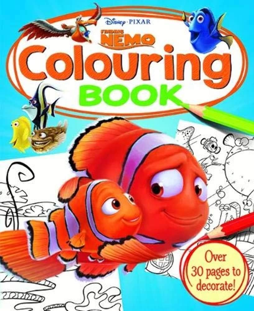 Disney finding nemo colouring book walt disney toys games