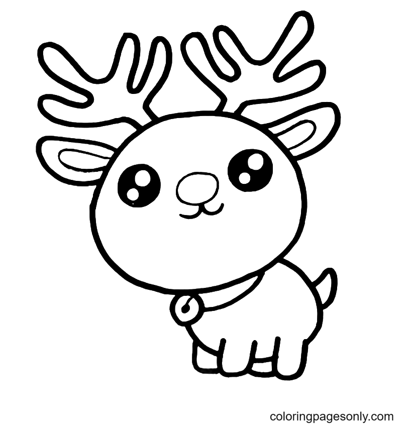 Rudolph coloring pages printable for free download