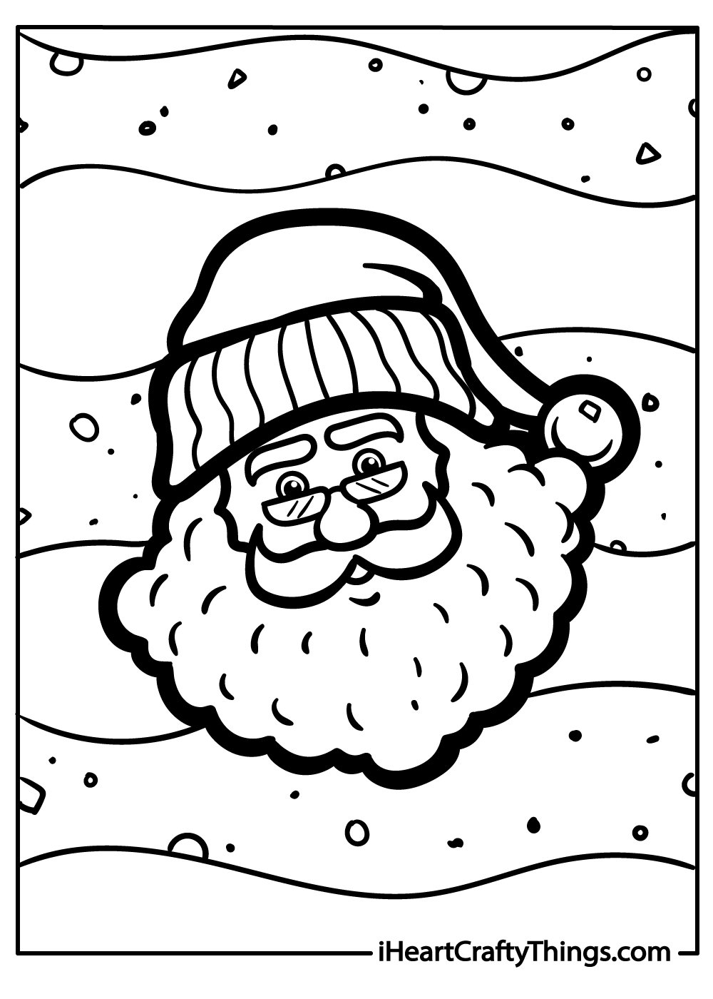 Christmas coloring pages free printables