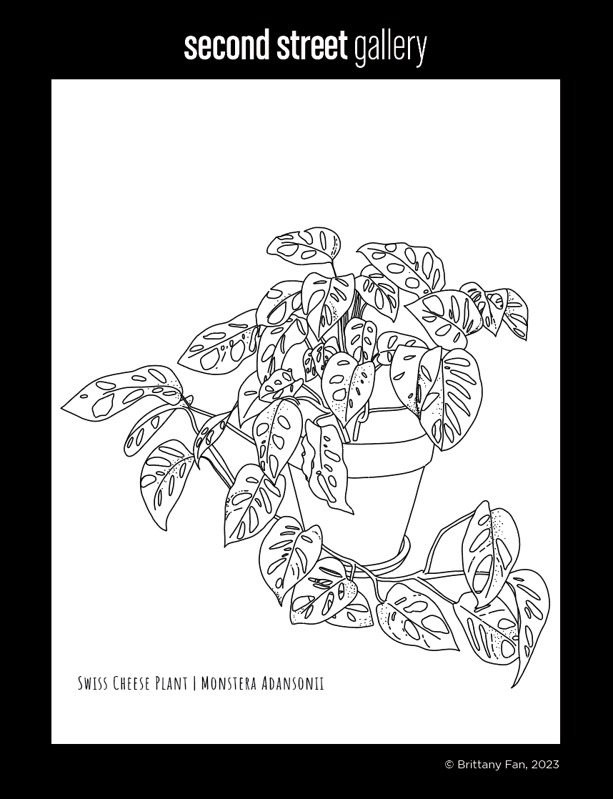 Coloring pages at second street gallery â second street gallery