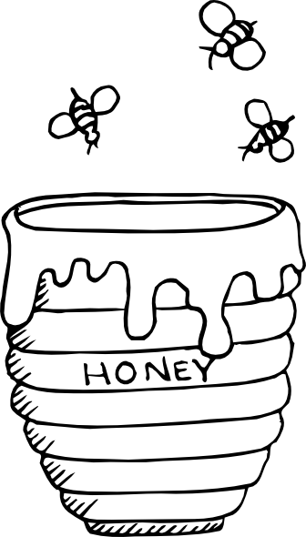Winnie the pooh honey pot coloring pages