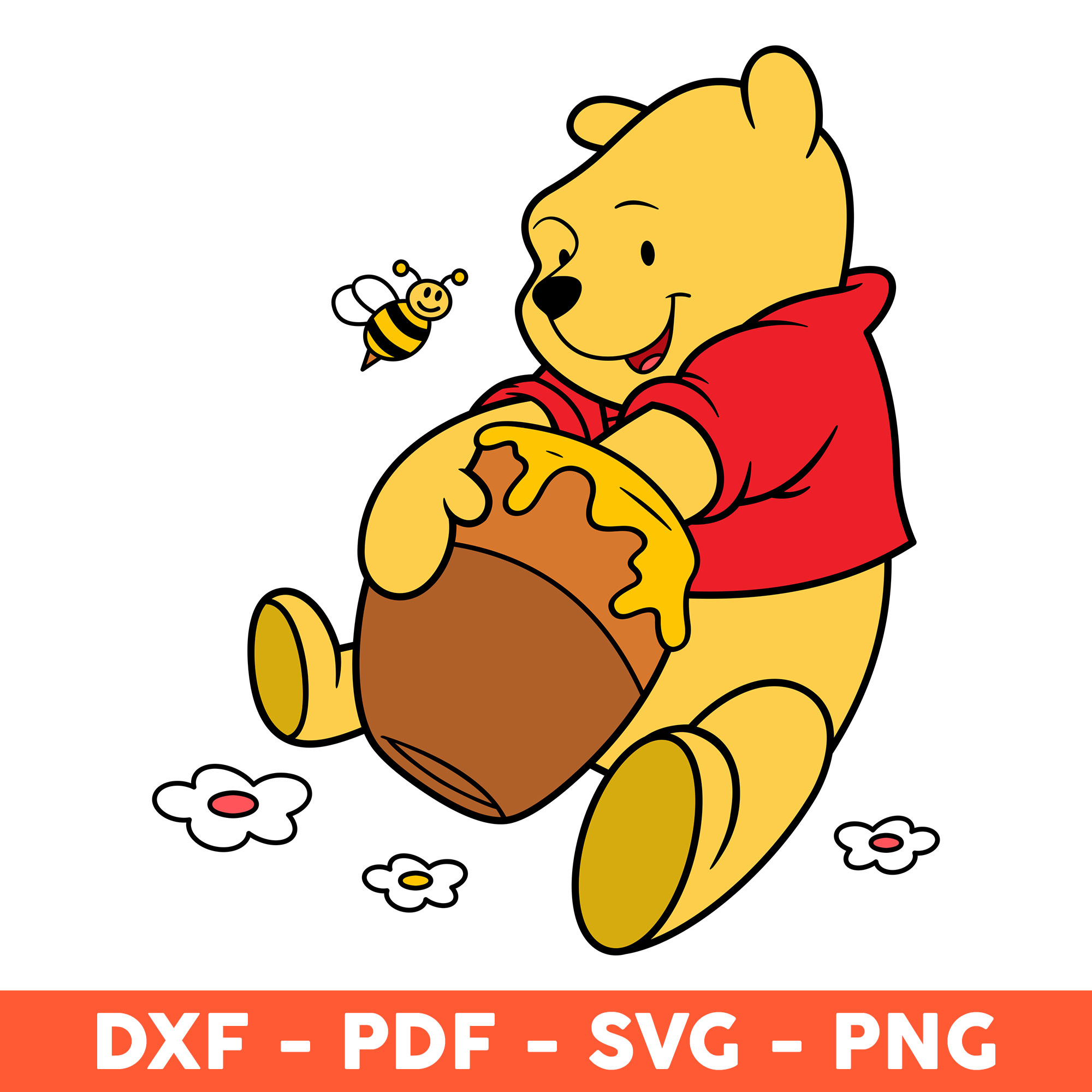 Pooh honey bear svg winnie the pooh svg png baby ppph svg