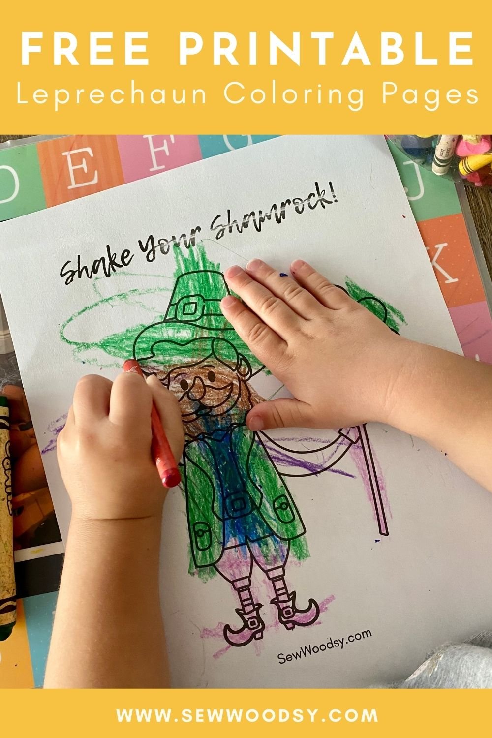 Leprechaun coloring pages