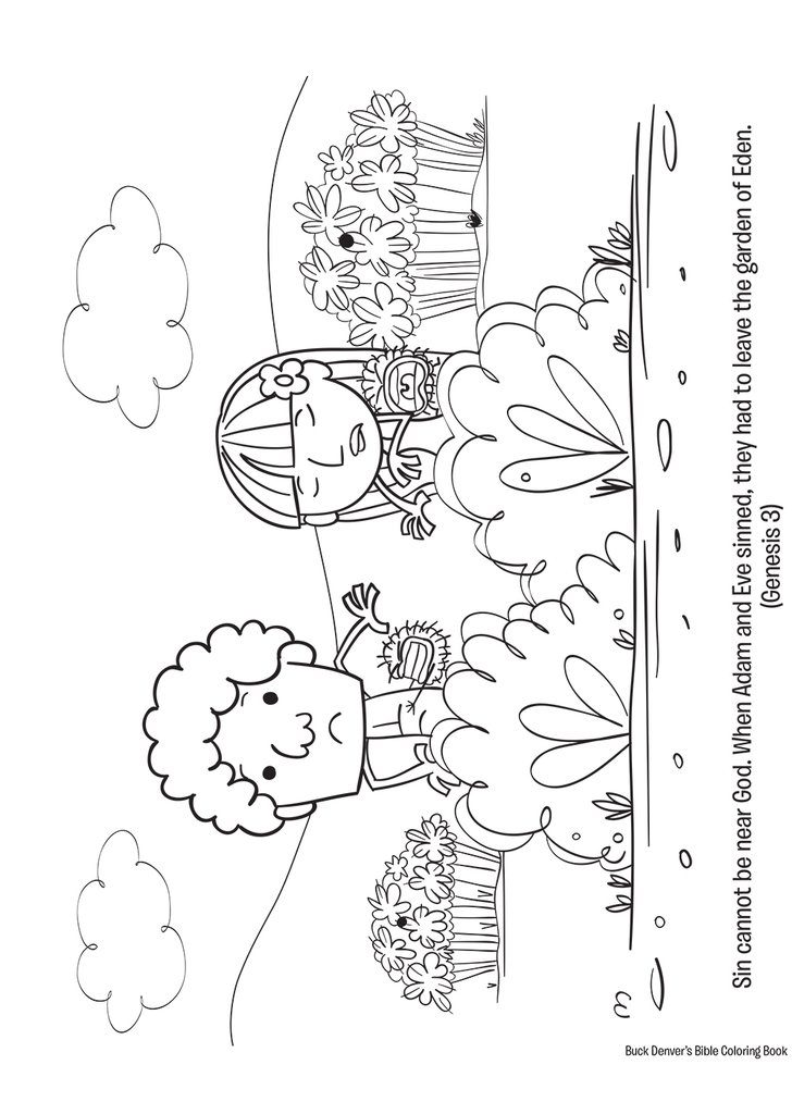 Buck denvers bible coloring book old and new testament stories