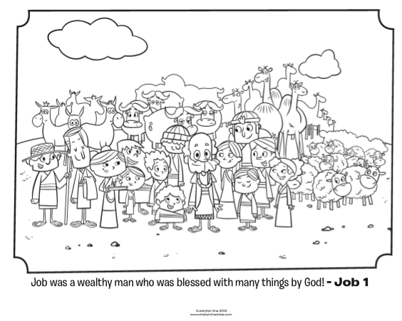 Job coloring page