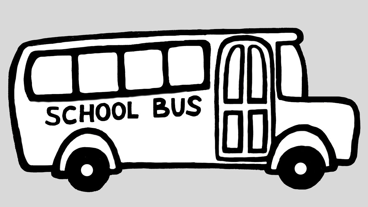 Learn colors school bus coloring page for kids wheels on the bus coelon abckidtv nursery rhymes
