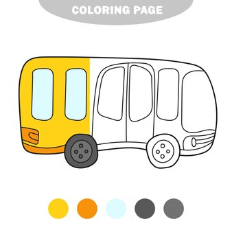 Page school bus coloring pages printable images