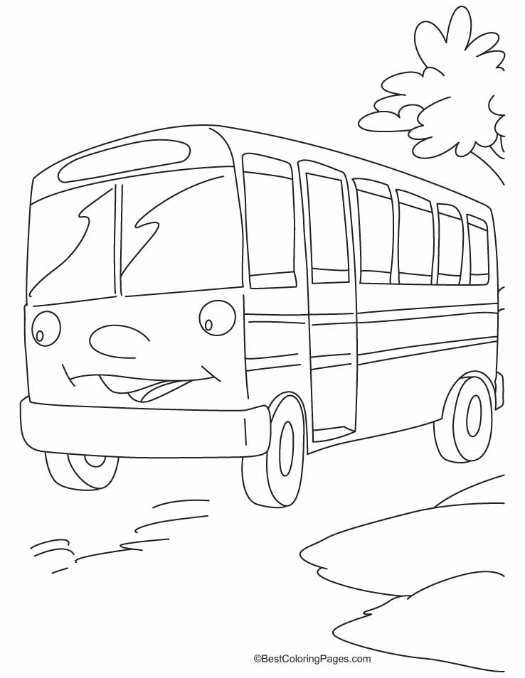 This bus is waiting for the riders coloring pages download free this bus is waiting for the riders coloring pages for kids best coloring pages