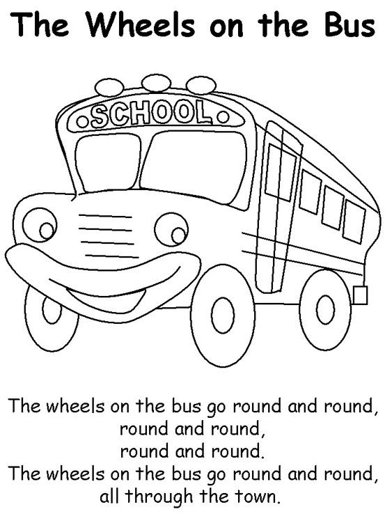 Wheels on the bus wheels on the bus bus crafts school bus crafts