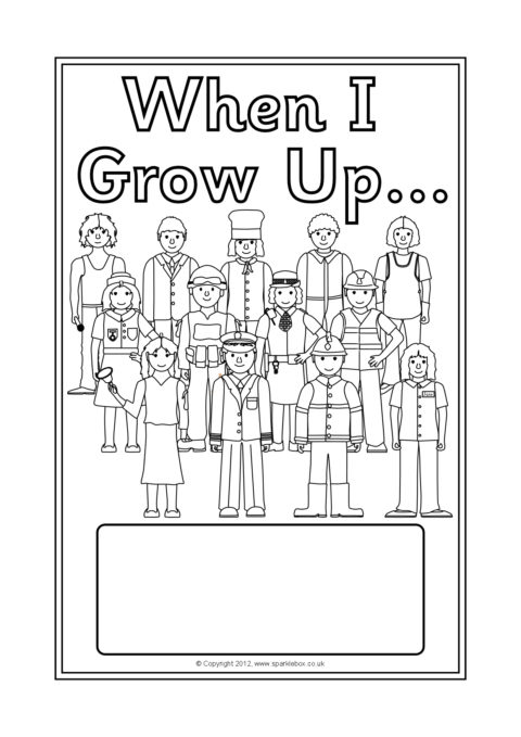 When i grow upâ editable topic book vers sb